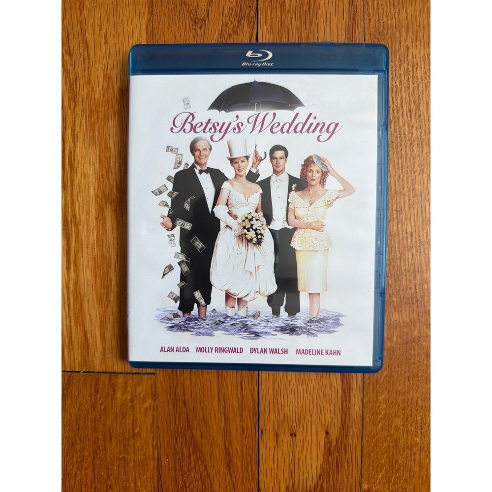 Betsy's Wedding‎ Blu-ray Molly Ringwald Alan Alda Comedy 1990 Mill Creek